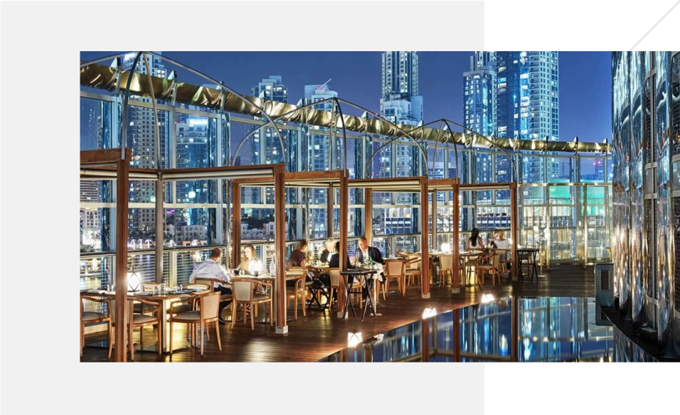 Eat drink Downtown Dubai